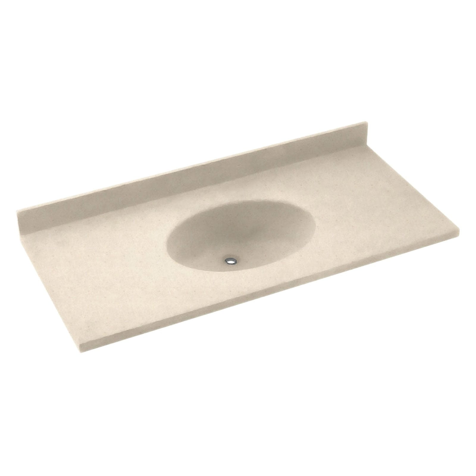 Swanstone 37W x 22.5D in. Chesapeake Solid Surface Vanity Top
