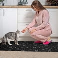 thumbnail image 3 of Black White Gothic Geometry Sun Moon Pattern Kitchen Rugs Sets Of 2,Anti Fatigue Kitchen Mat Rugs Non Slip Washable,Decorative Kitchen Floor Mats for Kitchen,Sink,Laundry,17"x30"+17"x47", 3 of 7