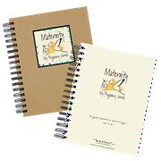 Journals Unlimited Maternity Pregnancy Journal Book - Hardcover Spiral Design