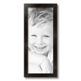 thumbnail image 2 of ArtToFrames 8" x 20" Wooden Finish Mahogany Picture Frame, 8x20 inch Brown Wood Poster Frame (WOM-4958), 1 Pack, 2 of 6
