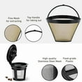 thumbnail image 2 of Reusable Coffee Filter And K Cup Reusable Pod For Ninja Dual Brew Coffee Maker, 2 of 6