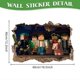 thumbnail image 2 of (D)Wall Stickers, 3D Cute Wall Stickers Cartoon Game Wall Sticker Vinyl Wall Stickers Boys Girls Self-Adhesive Wall Sticker for Bedroom Living Room De, 2 of 3