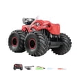 thumbnail image 4 of Coche de dinosaurio de control remoto con rociador y sonido ligero, juguete de coche de dinosaurio RC realista simulado juguete de coche eléctrico RC rojo, 4 of 8