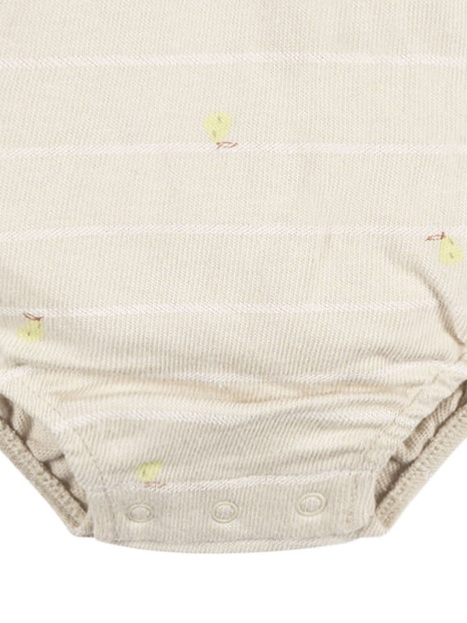 Modern Moments by Gerber Baby Boy Organic Dumpling Romper, Sizes 0/3 Months - 24 Months