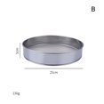thumbnail image 2 of Fine Mesh Stainless Steel Strainer Splatter Screen Kitchen Supply Sifter, 2 of 2