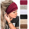 thumbnail image 1 of Diademas Tobeffect, banda ancha boho africana para mujer, 1 of 6