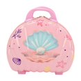 thumbnail image 1 of Healing Suitcase Cartoon Shell Children's Suitcase ABS+PC Material Small and Lightweight Pink suitcase, 1 of 5