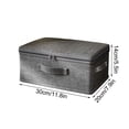 thumbnail image 3 of Violete Quilt Storage Bag Large Capacity Non-Woven Fabric Organizer | Foldable Clothing Storage Box with Reinforced Handles, Combination Lock, Two-Way Zipper | Space-Saving Wardrobe Solution for, 3 of 6