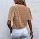 thumbnail image 4 of Pntutb - Camiseta de manga corta para mujer con cuello redondo sólido Pntutb Pntutb-3402, 4 of 9