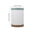 thumbnail image 4 of Minkissy Replacement Lampshade Cloth Cylinder Simple Design For 1Pack, 4 of 5
