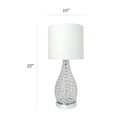 thumbnail image 4 of Elegant Designs Elipse Crystal Pinned Decorative Gourd Accent Table Lamp, 4 of 7