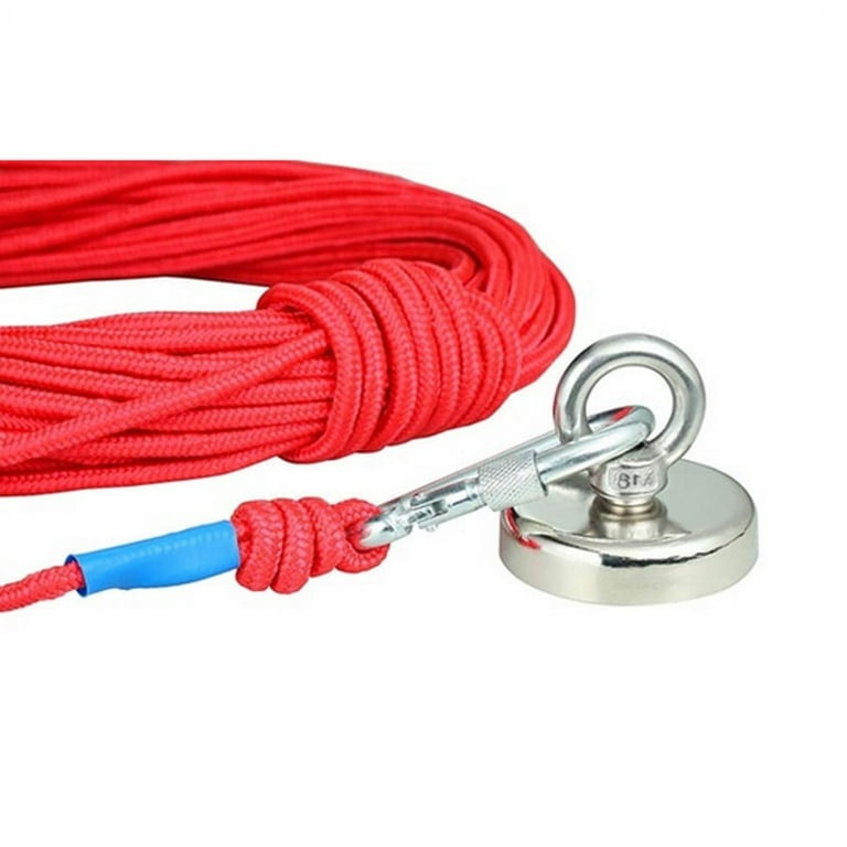 20m Nylon Rope Fishing Rope Safe High Strength Braid Rope with Carabiner  Safety Lock;20m Nylon Rope Fishing Rope Safe High Strength Braid Rope with  Safety Lock 