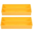 thumbnail image 1 of Dsseng 2Pcs Multi-functional Coin Storage Holder Supermarket Use Specie Counting Organizer Shop Supply, 1 of 8