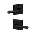 thumbnail image 2 of Schlage FC172DMP622COL Custom Dempsey Non-Turning Two-Sided Dummy Door Lever Set - Black, 2 of 7