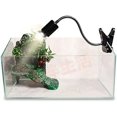 thumbnail image 4 of UVA UVB Light Bulb Reptile Ceramic Heat Lamp Pet Heating Bulb Holder Clamp Lamp Fixture Heating Light Lamp For Reptiles,Aquarium Reptile Light Adjustable Habitat Lighting Stand,110V-130V(Black), 4 of 7