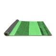 thumbnail image 2 of Ahgly Company Indoor Square Solid Emerald Green Modern Area Rugs, 5' Square, 2 of 4