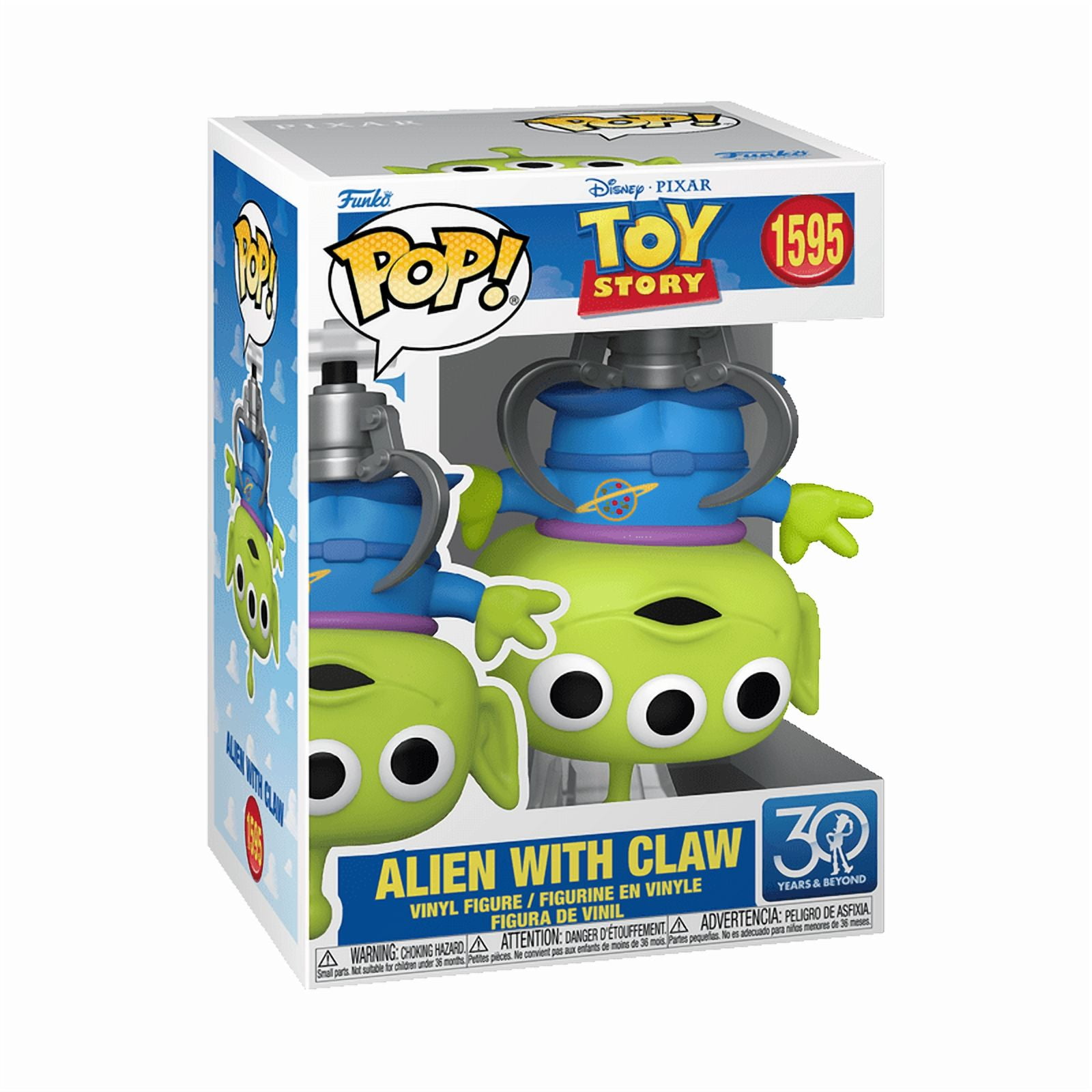 Funko Pop! Pixar: Toy Story - Alien with Claw (30th Anniversary) Vinyl Figure