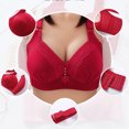thumbnail image 4 of asdoklhq Summer Fall Sports Bras for Women 2023,Womens Fashion Plus Clearance Women's Thin Large Size Breathable Gathered Underwear Women's Non-steel Bra Daily Bra, 4 of 9