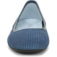 thumbnail image 3 of Vionic Women's Orinda Skimmers Ballet Flat Dark Denim Suede 7.5M, 3 of 5