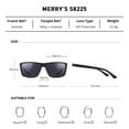thumbnail image 3 of Gafas de sol MERRY'S Rectangular Polarized Sports S8225 UV400, 3 of 7
