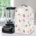 thumbnail image 5 of HELLHERO Bunny with Fast Food Icons 1Pcs Kitchen Blender Dust Covers Polyester Dustproof for Friends, 5 of 6