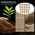 thumbnail image 4 of HOOWIFFY 40Pcs Round Paper Pulp Raising Cups for Flower and Vegetable Gardens, 4 of 6