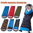 thumbnail image 3 of Sleeping Bags for Adults Kids Boys Girls Backpacking Hiking Camping Cotton Liner, Cold Warm Weather 4 Seasons,Lightweight & Waterproof, 3 of 4