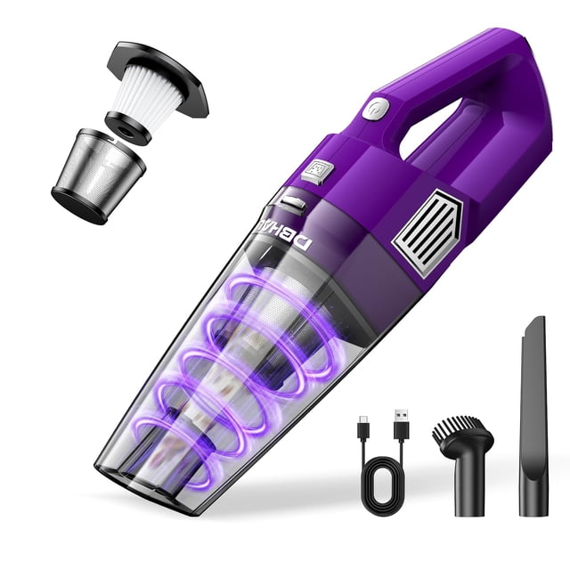 Aspirador de mano DBHAL 15000PA inalámbrico 6000 mAh
