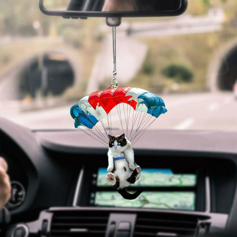 Rear View Mirror Hanging Accessories Of Funny Balloon Cat, Car Pendant, Car  Charm Hanging Ornament, Cute Car Decor, Teens Car Interior Decoration (Not  3D) 