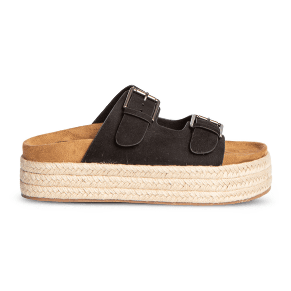 Sandalia Dama CORINA Casual Plataforma negro 24