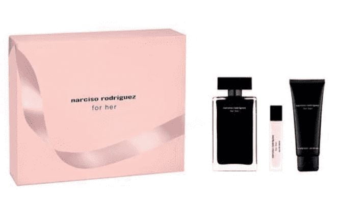 narciso rodriguez travel set