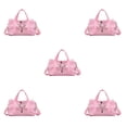 thumbnail image 1 of Destyer Girls Latin Dance Bag And Durable Storage Solution For Dance Enthusiasts Pink long yarn 5Set, 1 of 6
