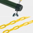 thumbnail image 4 of Children's Swing Rings Iron Chains Exercise Sports Home Entertainment Kindergarten Outdoor Triangle Swing Rings, 4 of 4