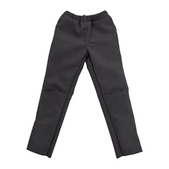 kokiya 1/6 Action Figure Pants Trendy Male Fashion Doll Clothes Cloth Trousers Prop for Deep Gray