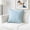 Light Blue, variant on Roiihwy Square Leaf Throw Pillow Covers, Luxury Modern Pillow Cases Cushion Decorative Pillow for Couch Sofa Living Room Bedroom Car(20×12in)