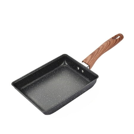 

Romacci Tamagoyaki Pan Japanese Omelette Pan Egg-Pan Frying Pan No Oil Non-stick Yuzishao Retangle Omelet Pan