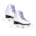thumbnail image 2 of 1 Pair Skate Covers Soft Ice Skate Soakers Covers Protector Water Absorbing Ice Skating For, 2 of 4