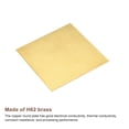 thumbnail image 4 of Unique Bargains Brass Sheet, 1 x H62 Metal Sheets Plates 4' Length x 4' Width x 0.05' Thickness, 4 of 5