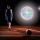 thumbnail image 5 of Baloncesto luminoso Tamaño oficial 7 Balón estándar Balón de baloncesto que  reflectante Neumático blanco colorido Sharpla  Baloncesto, 5 of 7