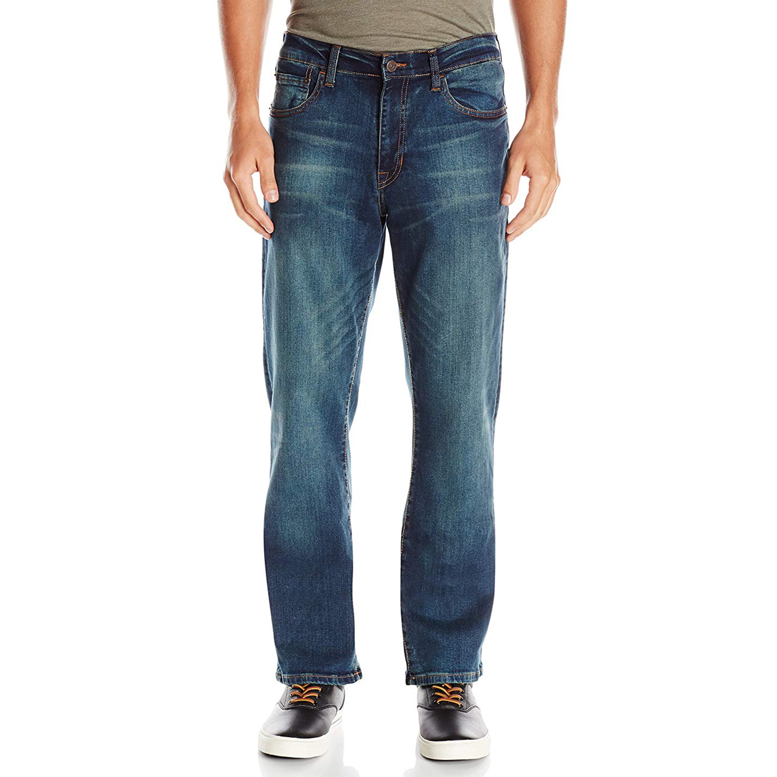 Izod Relaxed Fit Comfort Stretch Jeans For Men 