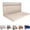 Khaki, variant on Outdoor Loveseat Cushions, Fade-Resistant Patio Bench Cushion with Backrest, Lounge Seat back Pads 48*42*3.5in