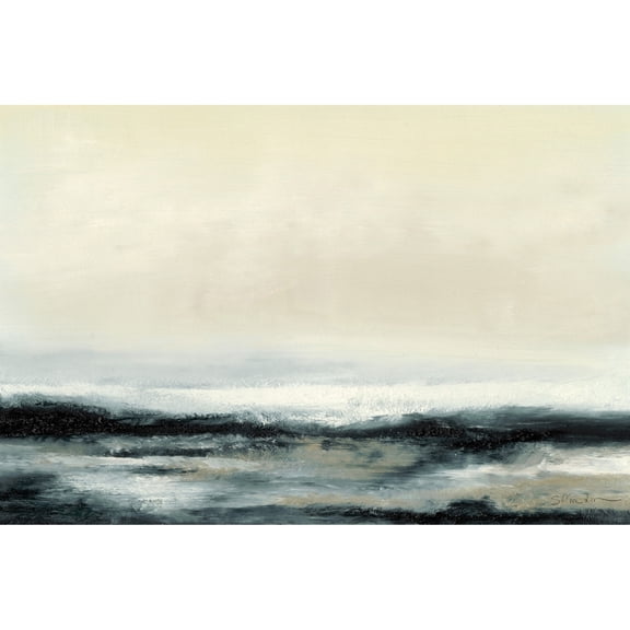 MARMONT HILL - Handmade Ocean Tide II Print on Wrapped Canvas 30x20