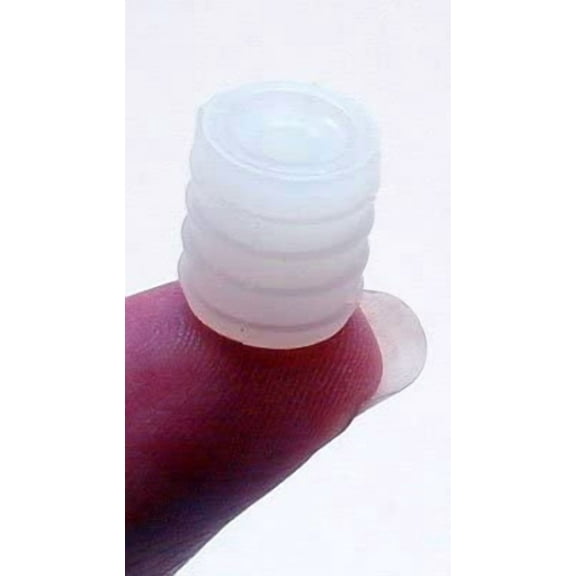 10mm Plastic Dowels, White 10X11Mm