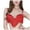 Red, variant on Everyday Bras for Women Compression Bra Womens Bras No Underwire Push up Running Bra Women's Sports Bras High Support plus Size Compression Bra Sports Brawls for Women Womens Bras No Black One Size
