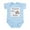 Sky Blue, variant on CafePress - Future Pilot Infant Bodysuit - Baby Light Bodysuit, Size Newborn - 24 Months