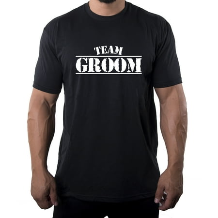 Bachelor Party T-shirts, Wedding Party T-shirts, Custom Stag Party T-shirts for Groom and Groomsmen - Team Groom