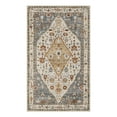 thumbnail image 6 of Wonnitar 3'x5' Rugs for Entryway, Machine Washable Kitchen Area Rug Non Slip Bedroom Rug, Oriental Vintage Soft Kid Pet Friendly Printed Indoor Throw Carpet for Bedside Bathroom Decor, 6 of 8