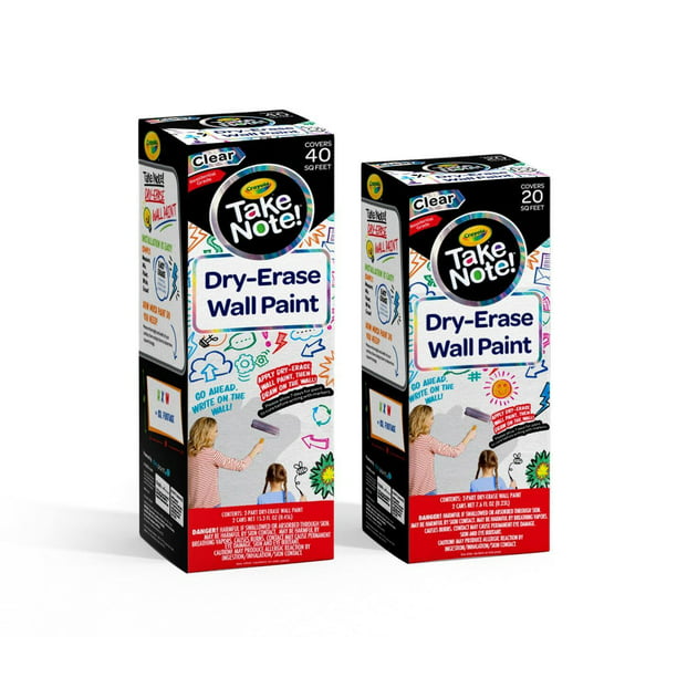 Crayola® Take Note! Dry Erase Wall Paint