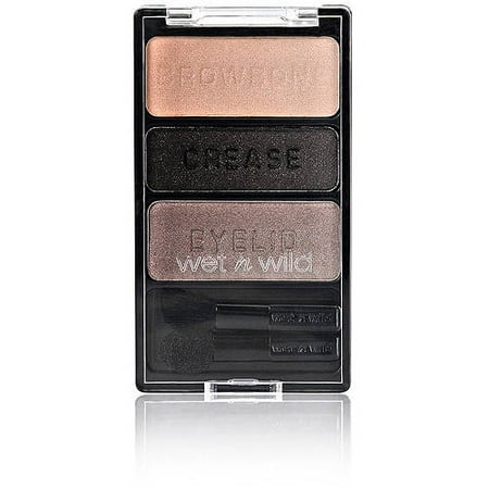 Wet n Wild Color Icon Eye Shadow Trio, Silent Treatment, 0.12 oz