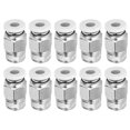 thumbnail image 1 of 10Pcs Straight Pneumatic Fittings Silver M10 Thread 3D Printer Accessories PC4‑01, 1 of 4